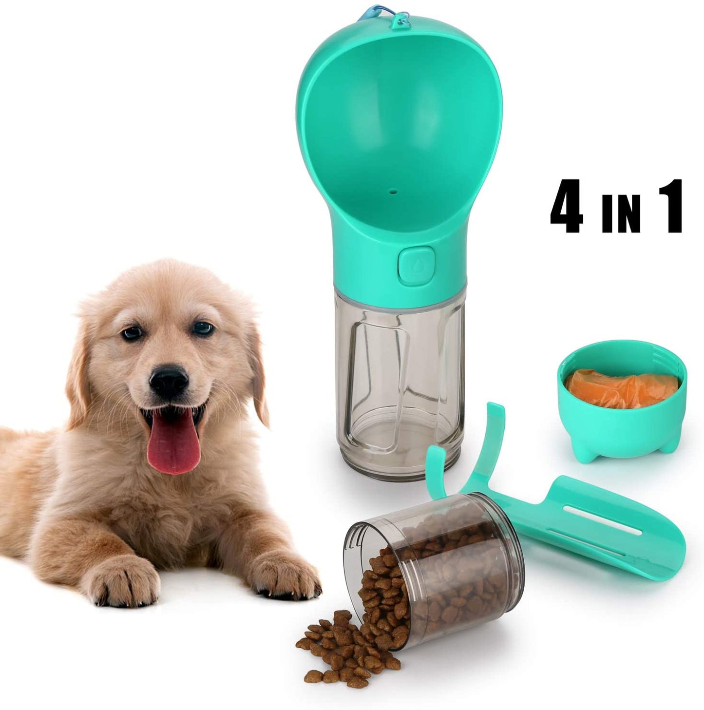 Botella 3 en 1 Para Mascotas